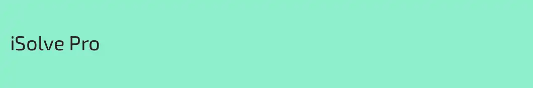 iSolve Pro